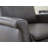 32" Top Grain Leather Manual Swivel Glider Recliner with Rolled Arms-427348360
