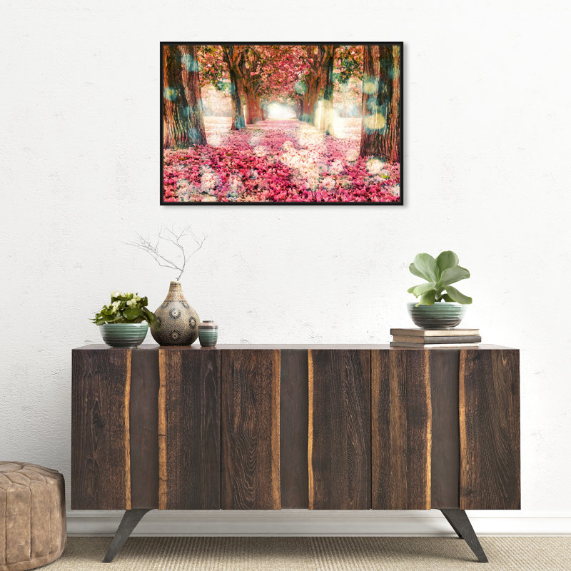 " Beautiful Day ", Black Framed, 21" H x 31" W