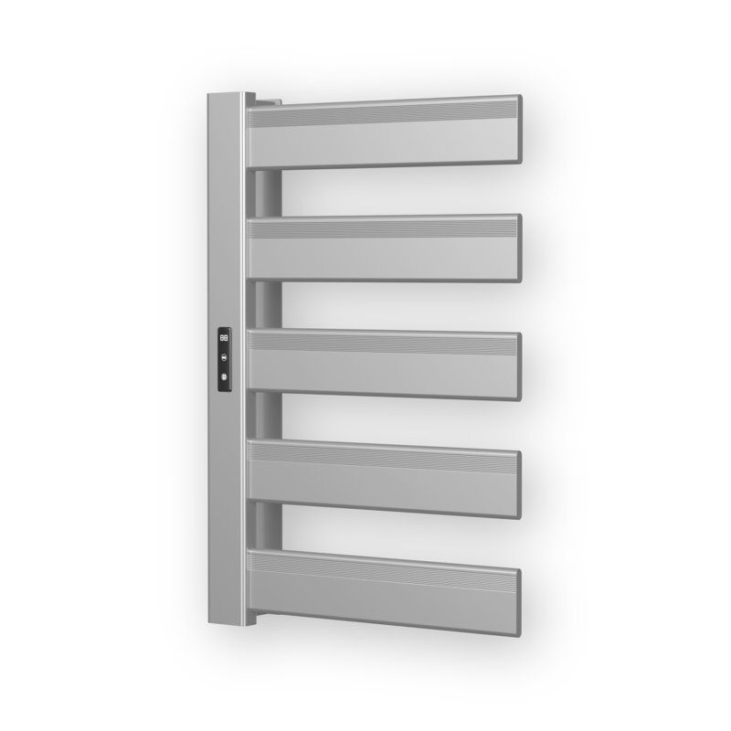 Chauffe-serviettes électrique 170 W mural, support à serviettes chauffant IP24 avec minuterie intelligente, contrôle d'application, 130 15 -155 ℉, à brancher ou câblé