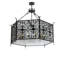 Lustre tambour 12 lumières Saskatia