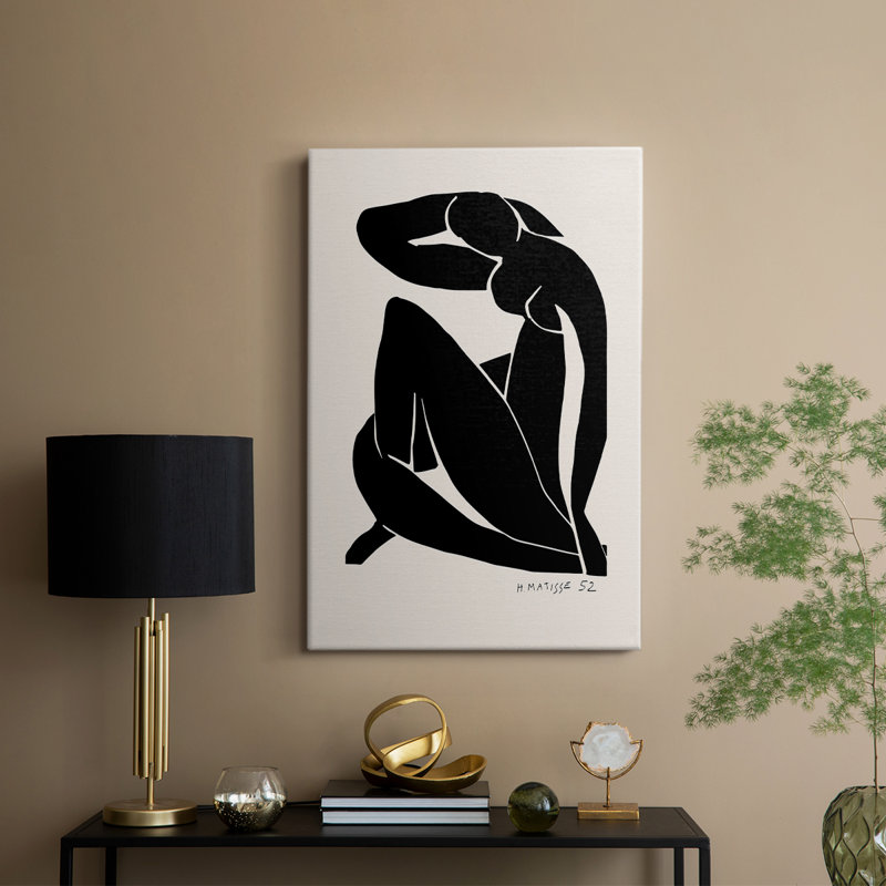 Matisse CCVII, reproduction d'art encadrée Cavas, H 60 po x l 40 po