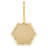 2 Pieces Wall Accent Mirror, Hexagon Mirror For Home Decor