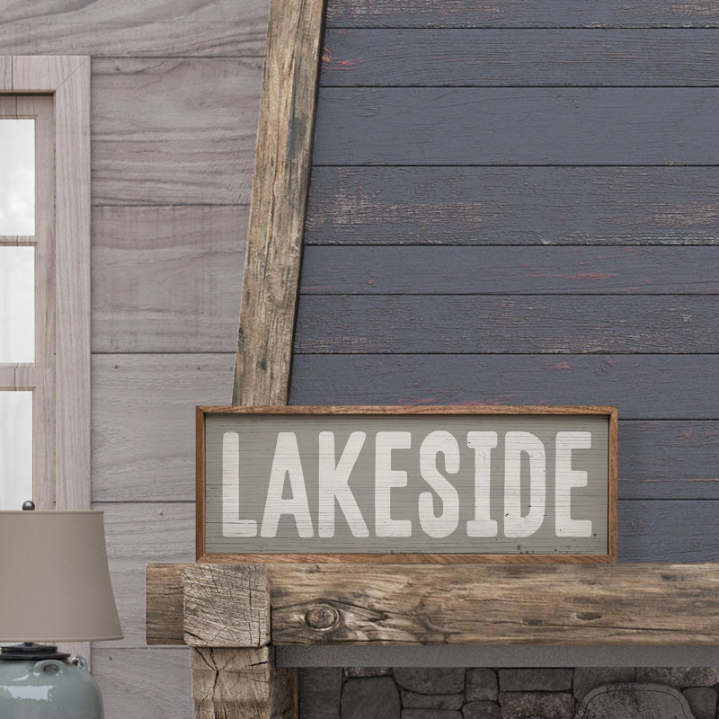Gris Lakeside, H 16 po x l 48 po