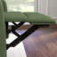 Fauteuil inclinable pivotant manuel rembourré avec fauteuil oscillant-131655172