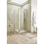 Pacific Side Panels Semi-Frameless Tempered Glass Shower-1359456647