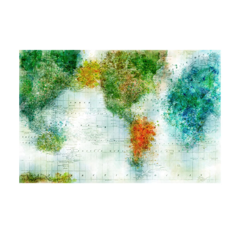 Finding Places Print by Michelle Bennett, 40" H x 60" W, Outdoor