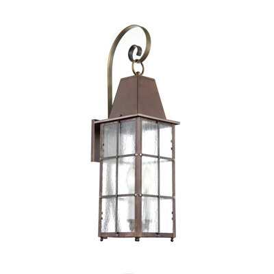 2 - Light Outdoor Wall Lantern