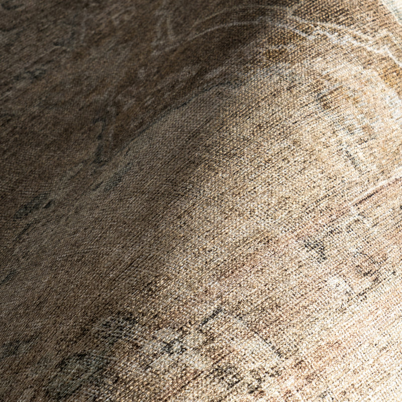 Tapis en mélange de jute de polyester Jeccica, Rectangle 4 pi x 6 pi