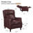 Doersten Lange Genuine Leather Recliner-279464451