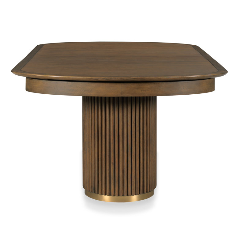 Skyline Oval Walnut Wood Dining Table