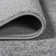 Asaiah Solid Low-Pile Light Gray Rug