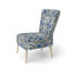 Chaise d'appoint rembourrée Cottage Blue
