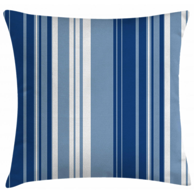 Housse de coussin décoratif d’intérieur/extérieur 28" à rayures