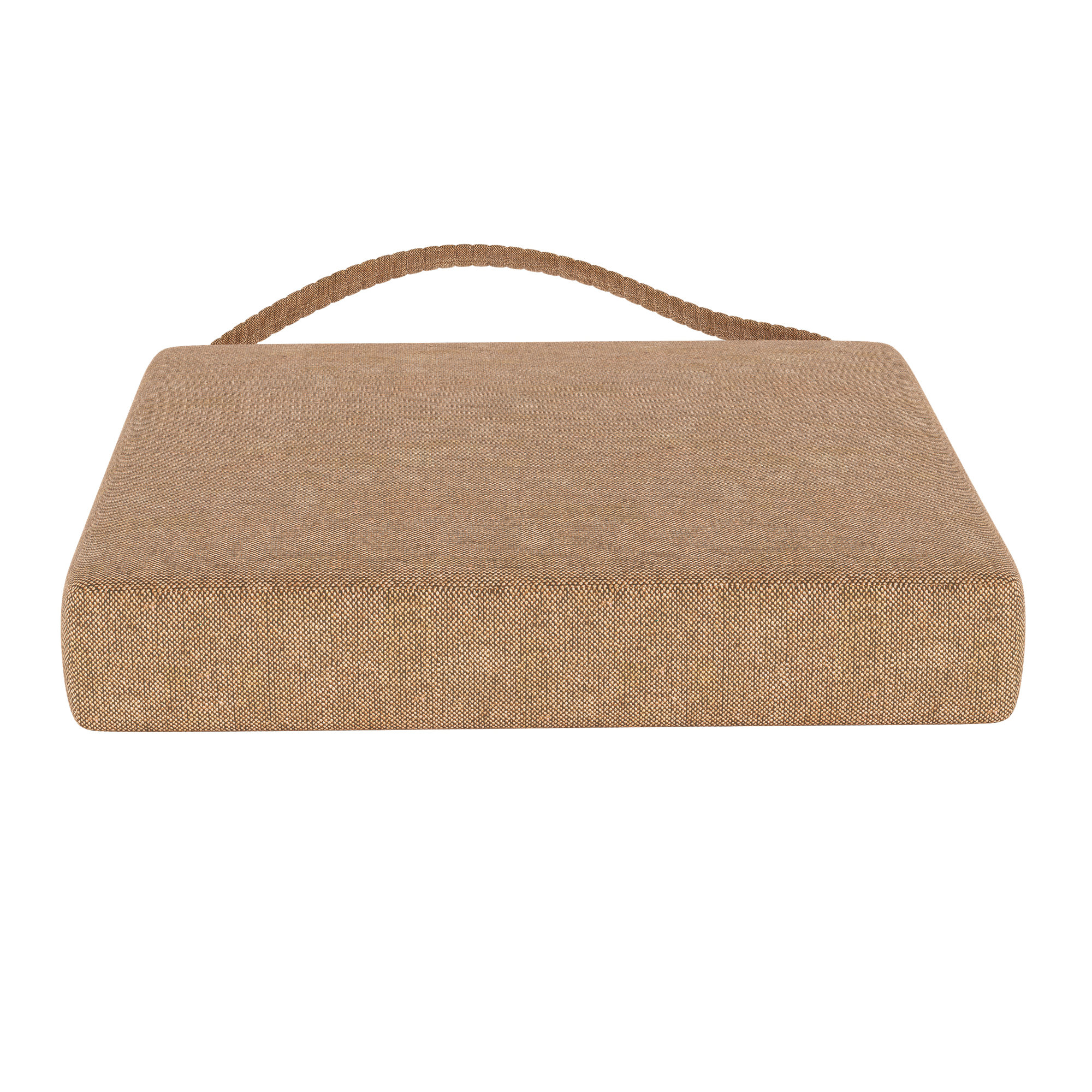 Sunbrella® Indoor/Outdoor Dining Chair Cushion, Canvas Heather Beige Sunbrella® Canvas