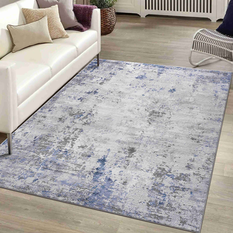 Collection Abstract Area Rug, Rectangle 5'3" x 7'6"