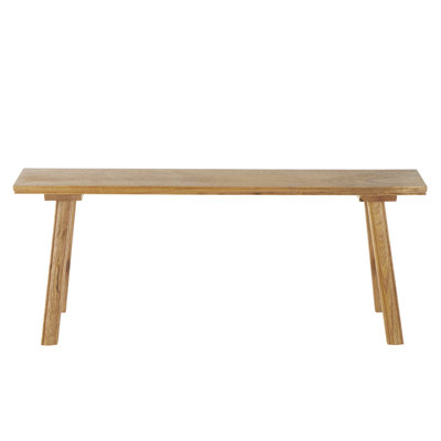 Mango Wood Handmade Traditional Brown Bench by Winston Porter