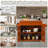 Clemmie Wood Kitchen Island-467420409