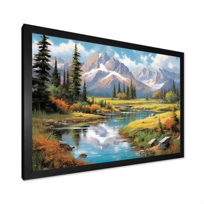 Colorado Mountain Senerity I - Colorado Framed Art