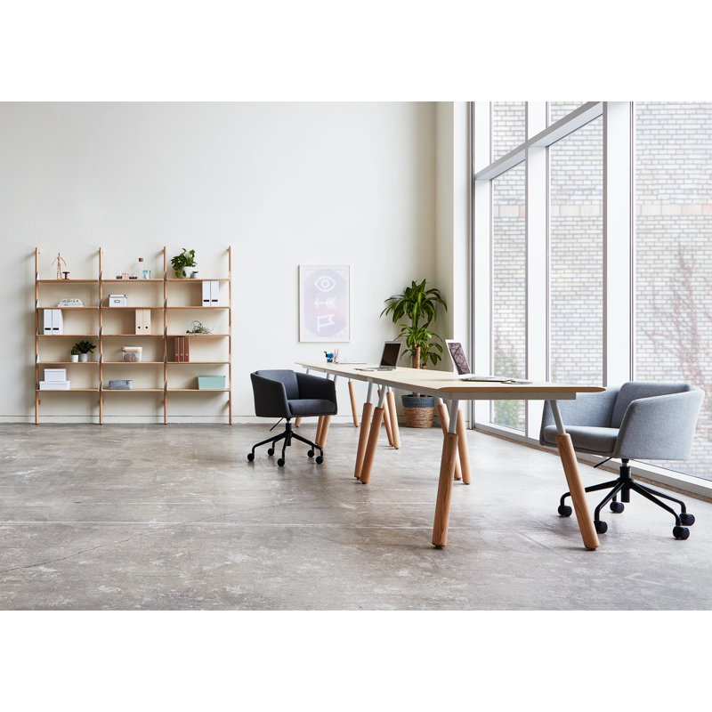 Branch 3 - Shelving Unit, White/Blonde