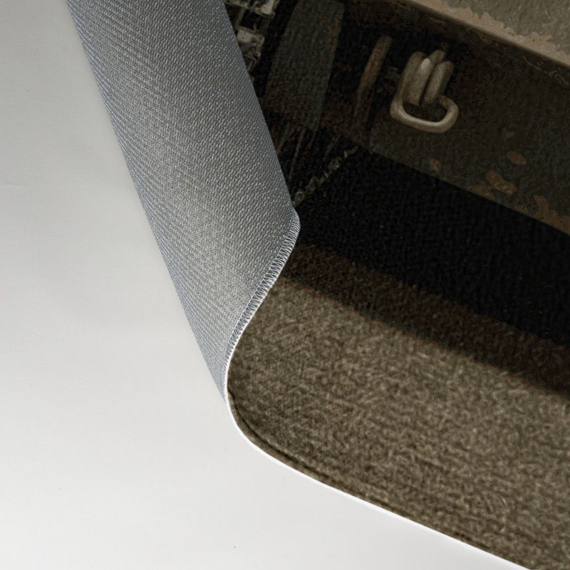 Tapis intérieur et extérieur brun Transport, Rectangle 9 pi x 12 pi