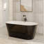 Baignoire de trempage autoportante en acrylique Aspen