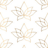 Lotus Lines 10' L x 24" W Wallpaper Roll