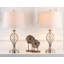 Ensemble de lampes de table en nickel 27 po Zilla