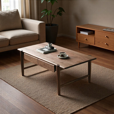 Table basse de style japonais minimaliste