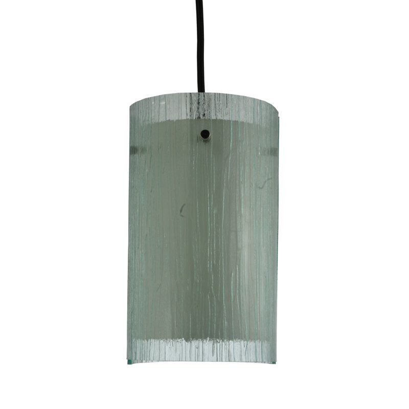 Mini Nickel Glass Globe Indoor/Outdoor LED Pendant Light