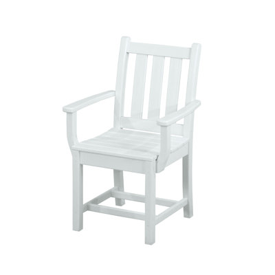 Lakeside POLYWOOD Traditional Garden Dining Arm Chair