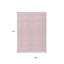 Tapis intérieur lavable géométrique 9 pi x 12 pi rose