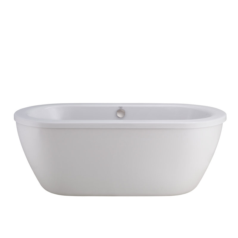 Cadet 66'' x 32'' Soaking Acrylic Bathtub