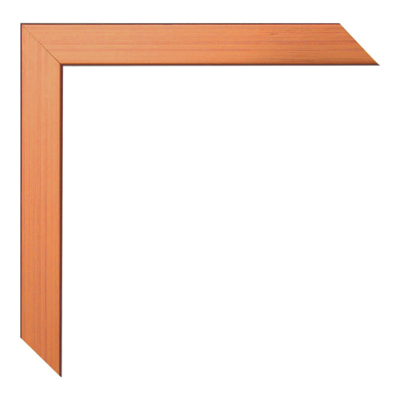 Addaleigh Wood Picture Frame with Mat, Copper