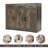 Youssouf 42.4" Wood Accent Cabinet  With Three Drawers-369608006