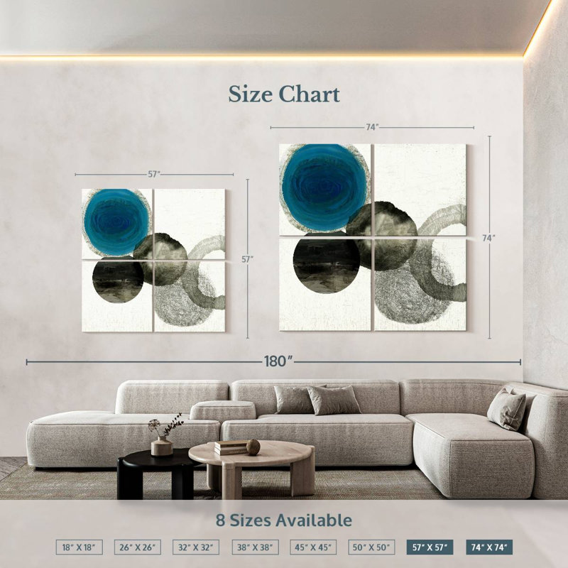 At Hand, 57" H x 57" W