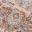 Tapis oriental rectangulaire en polyester tissé à la machine en terre cuite Shylyn-1471087864