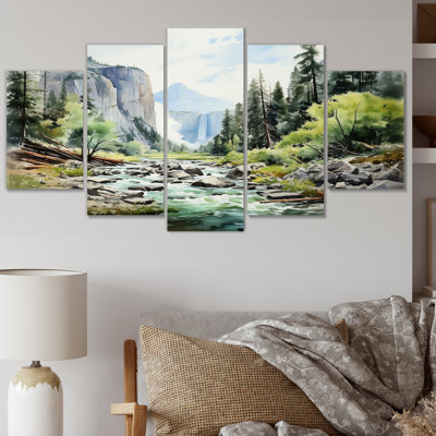 Bigham - Landscapes Wall Art Print - 5 Panels
