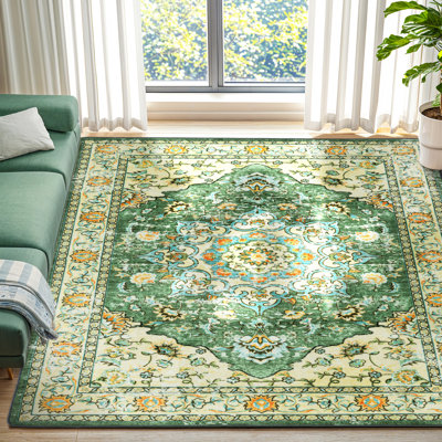Oriental Non-Slip Area Rug