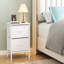 Braelon 42cm W Metal Bedside Table-1229283017