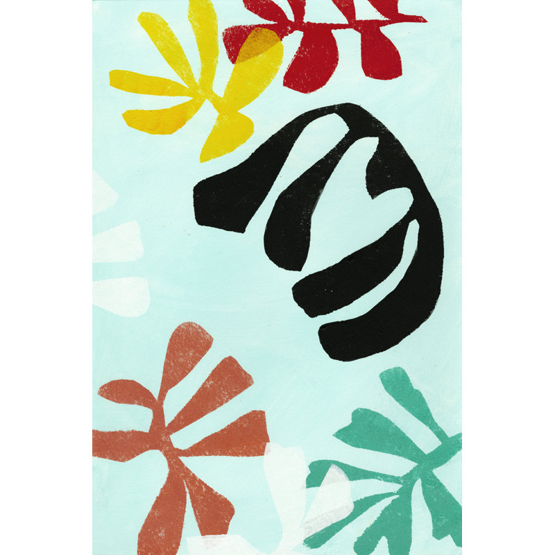 Tropicalia II by Jodi Fuchs - Painting, Wrapped Canvas, 30 cm H x 20 cm W