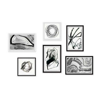 « life a a scrawl hexaptych »