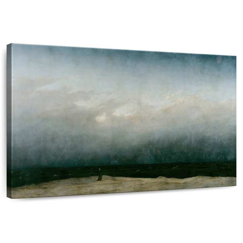 Gillard The Monk By The Sea, 34" H x 51" W