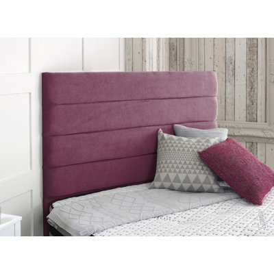 Salmon Upholstered Headboard