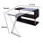 Lachlan Modular L-Shaped Glass Executive Desk-663337303