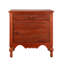 Table de chevet sculptée vintage avec tiroir et garde-robe-1096727870