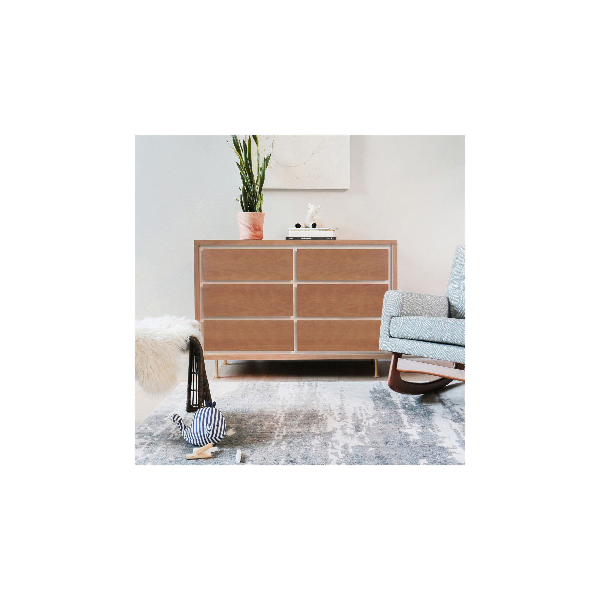 Novella 6 Drawer Double Dresser