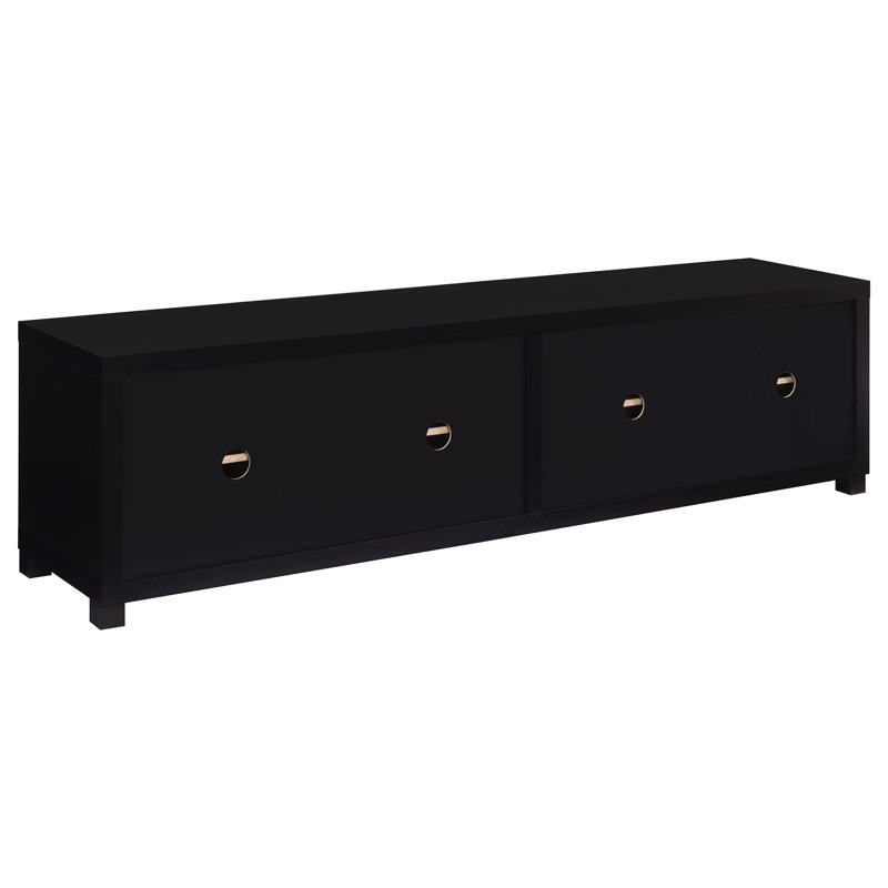 Crédence de rangement l 78,75 po Caben, Black