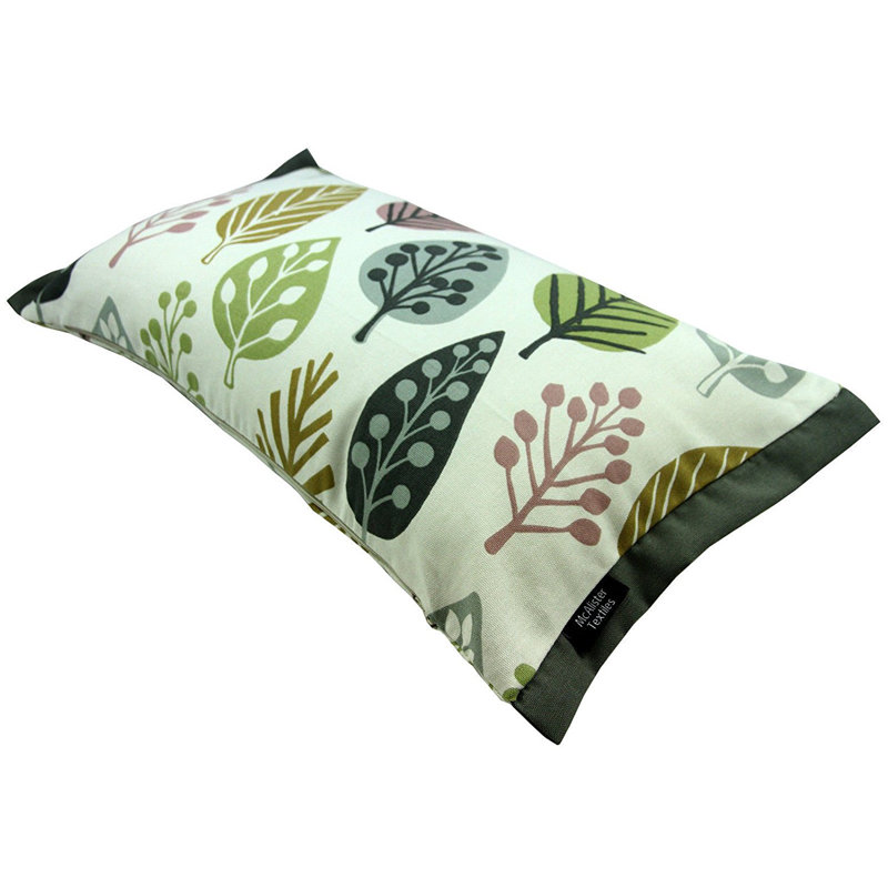 Alexys Floral Rectangular Cushion Cover, 30 x 50cm, Blush Pink