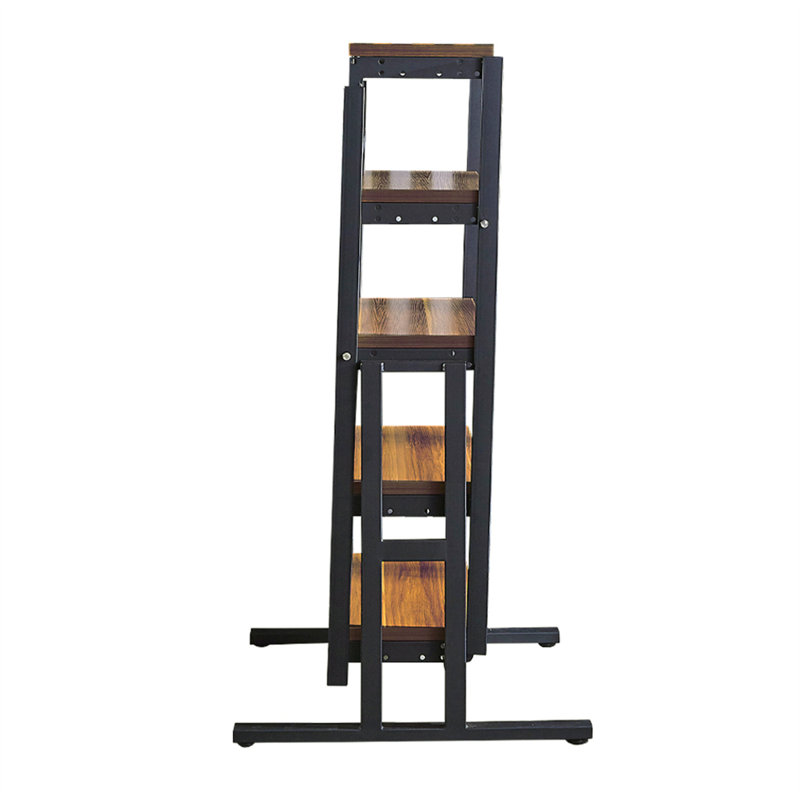 Bibliothèque standard H 29,5 "x l 55", Noyer foncé