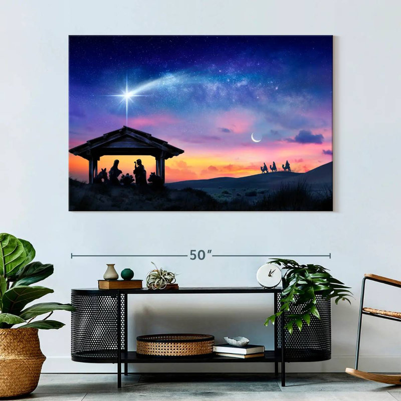 Adella Christmas Star, 34" H x 51" W